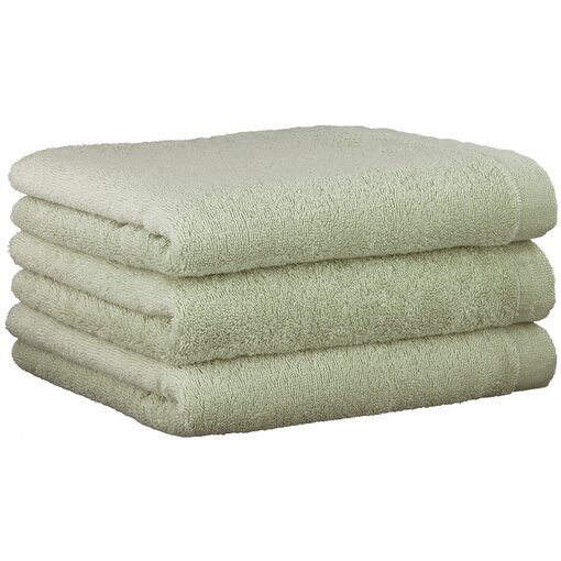 Cawö lichtgroene handdoekenlijn Lifestyle wasabi, uni 7007 (420), vanaf