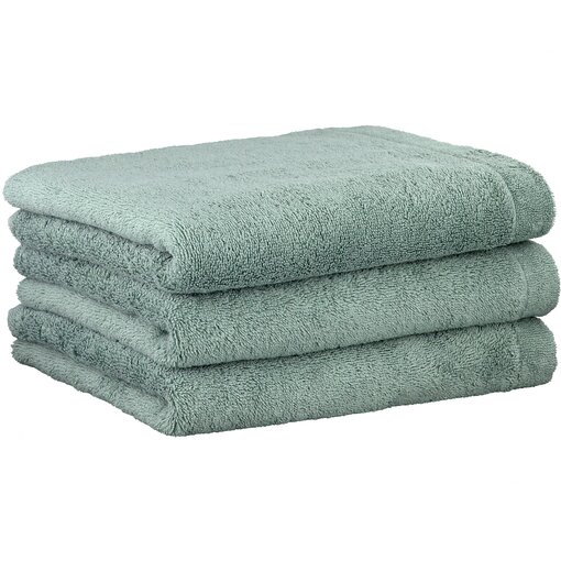 Cawö groene handdoekenlijn Lifestyle fjord, uni 7007 (452), vanaf