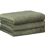 Cawö groene handdoekenlijn Lifestyle field, uni 7007 (453)