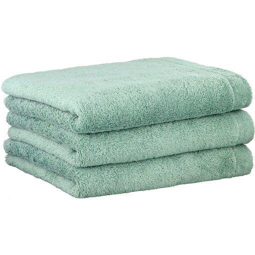 Cawö zeegroene handdoekenlijn Lifestyle seegrun, uni 7007 (455), vanaf