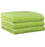 Cawö pistachegroene handdoekenlijn Lifestyle pistazie, uni 7007 (412)