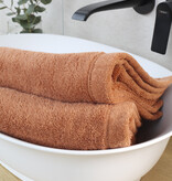 Cawö oranje handdoekenlijn Lifestyle kupfer, uni 7007 (384)