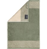 Cawö groene handdoekenlijn Two-Tone 590, field (34)