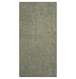 Cawö groen gestreepte handdoekenlijn Two-Tone 480, field (34)