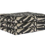 Cawö handdoekenlijn Maison Leaves basalt (37), 6267