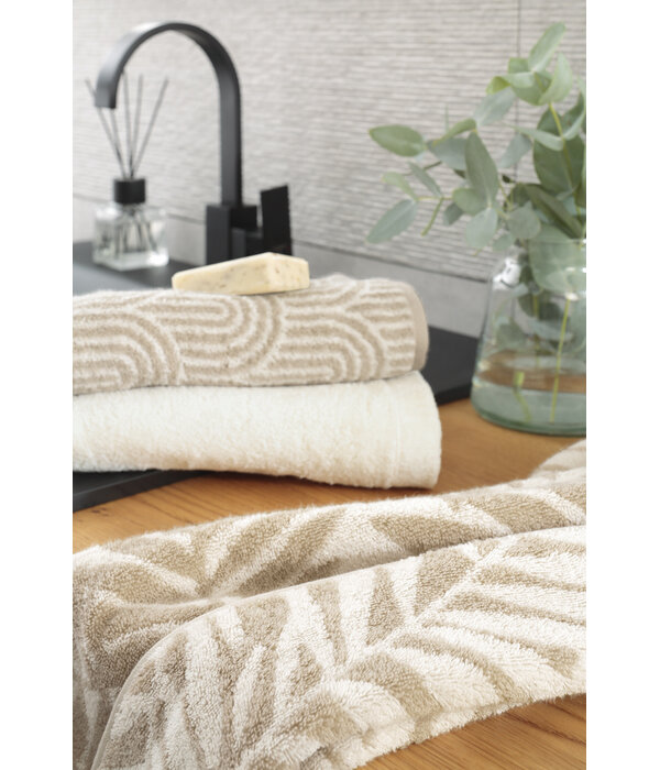Cawö handdoekenlijn Maison Arcs natur (33), 6268