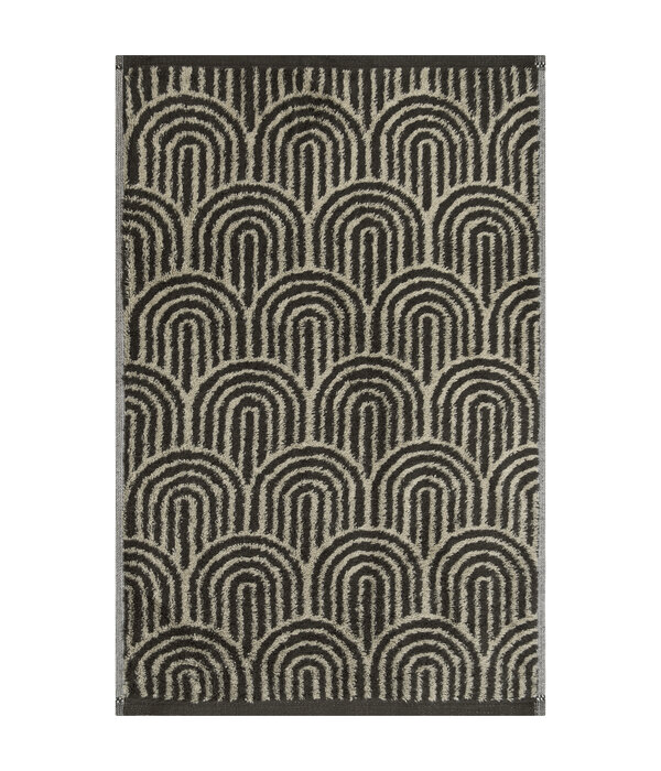 Cawö handdoekenlijn Maison Arcs basalt (37), 6268