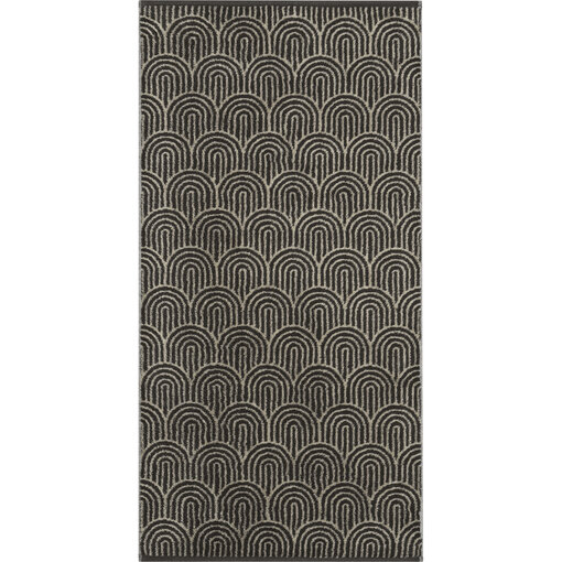 Cawö handdoekenlijn Maison Arcs basalt (37), 6268, vanaf