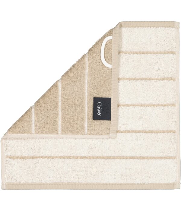 Cawö gestreepte handdoekenlijn Balance 6232, natur (33)