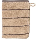 Cawö gestreepte handdoekenlijn Balance 6232, sand (39)