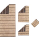 Cawö gestreepte handdoekenlijn Balance 6232, sand (39)