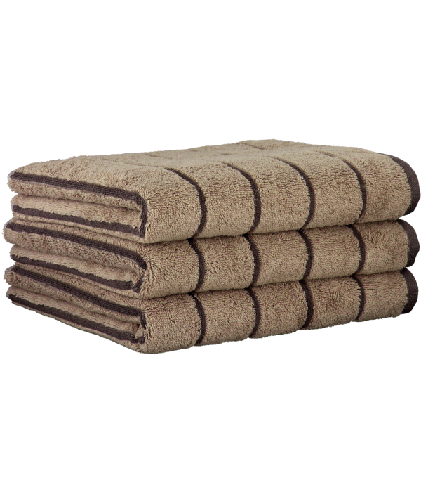 Cawö gestreepte handdoekenlijn Balance 6232, sand (39)