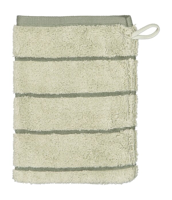 Cawö gestreepte handdoekenlijn Balance 6232, wasabi (44)