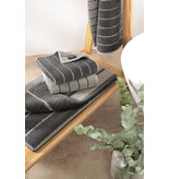 Cawö gestreepte handdoekenlijn Balance 6232, anthrazit (73)