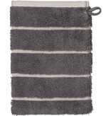 Cawö gestreepte handdoekenlijn Balance 6232, anthrazit (73)