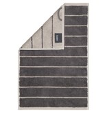 Cawö gestreepte handdoekenlijn Balance 6232, anthrazit (73)