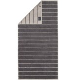 Cawö gestreepte handdoekenlijn Balance 6232, anthrazit (73)