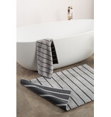 Cawö gestreepte handdoekenlijn Balance 6232, platin (77)