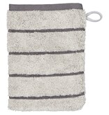 Cawö gestreepte handdoekenlijn Balance 6232, platin (77)