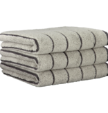 Cawö gestreepte handdoekenlijn Balance 6232, platin (77)