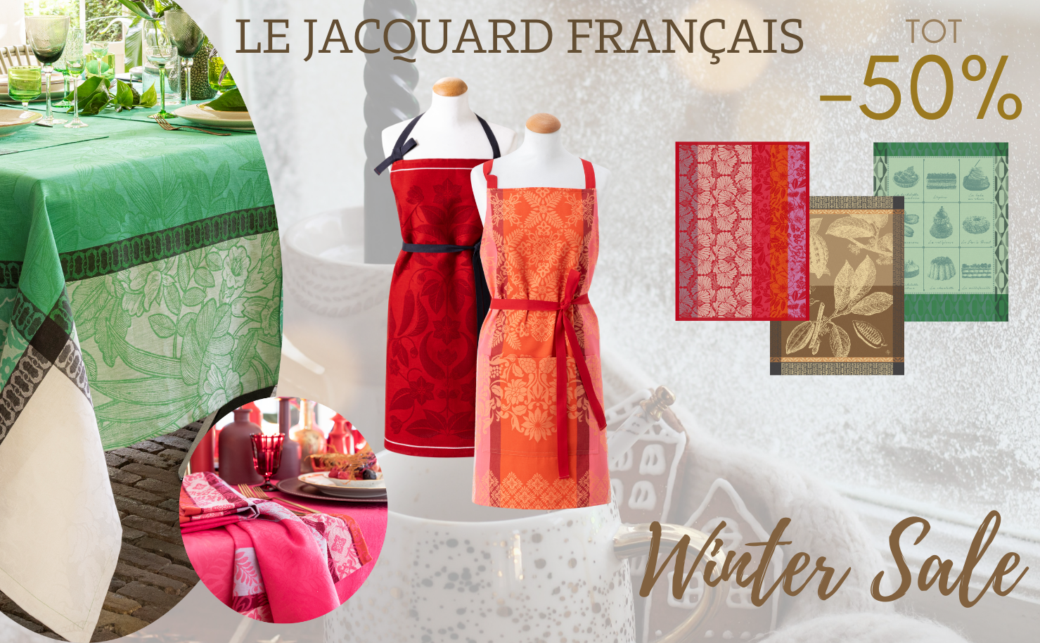 Winter Sale Le Jacquard Francais