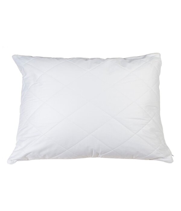 set van 2 100% katoenen gewatteerde kussenbeschermers  50x70 cm