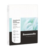 set van 2 100% katoenen gewatteerde kussenbeschermers  60x90 cm