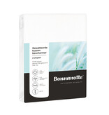 Bonnanotte set van 2 100% katoenen gewatteerde kussenbeschermers 60x60 cm