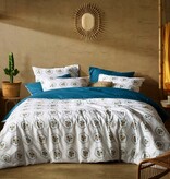 De Witte Lietaer dekbedovertrekset Saga exotic plume 180TC