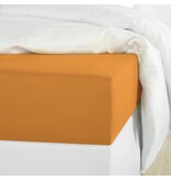 De Witte Lietaer hoeslaken Olivia copper (uni) 200TC