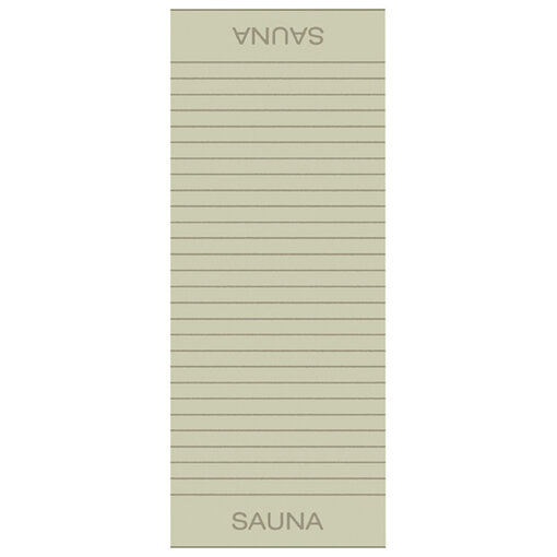 Cawö gestreepte saunalakens Balance 6237, wasabi (44)