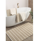 Cawö zandkleurige gestreepte badmat Balance 1008, natur (33)
