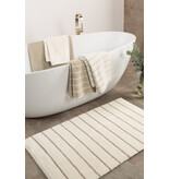Cawö zandkleurige gestreepte badmat Balance 1008, natur (33)