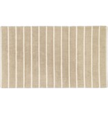 Cawö zandkleurige gestreepte badmat Balance 1008, natur (33)