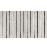 Cawö zilver grijs gestreepte badmat Balance 1008, platin (77)