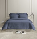 De Witte Lietaer blauwe dekbedovertrekset Skyscraper indigo, 220TC