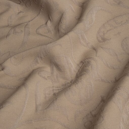 Pichler strijkvrij taupe tafellaken Cordoba 130x170 cm, nougat (N)