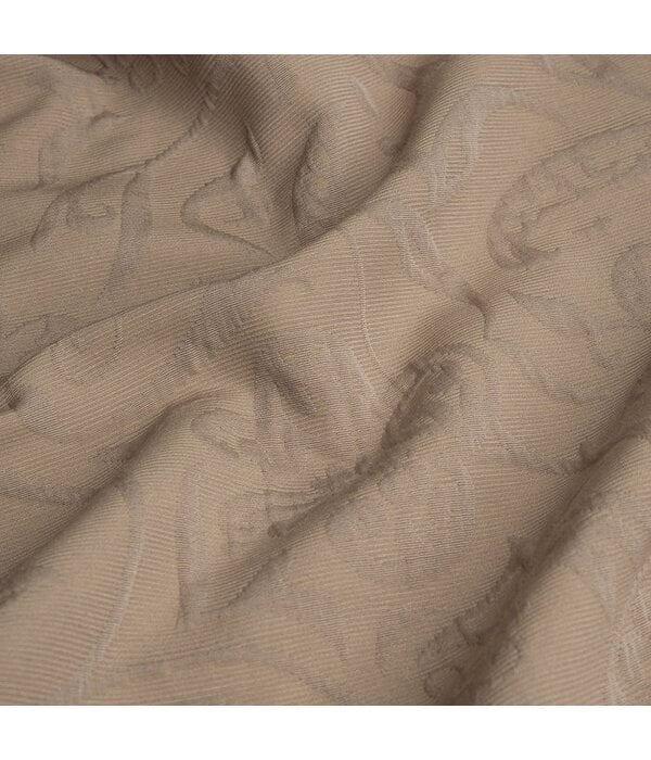 Pichler strijkvrij taupe tafellaken Cordoba 130x170 cm, nougat (N)