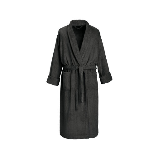 De Witte Lietaer donkergrijze badjas Etrusk ebony