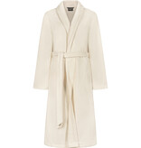 Cawö roomkleurige dames badjas met shawlkraag, 836 (champagne, 33)