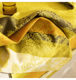 Le Jacquard Français Mumbai yellow, gecoat tafellinnen