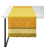 Le Jacquard Français Mumbai yellow, gecoat tafellinnen