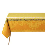 Le Jacquard Français Mumbai yellow, gecoat tafellinnen