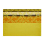 Le Jacquard Français Mumbai yellow, gecoat tafellinnen
