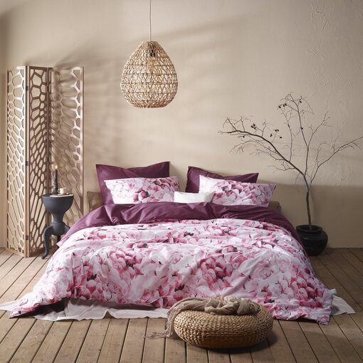 De Witte Lietaer dekbedovertrekset Coral corsage 180TC, vanaf