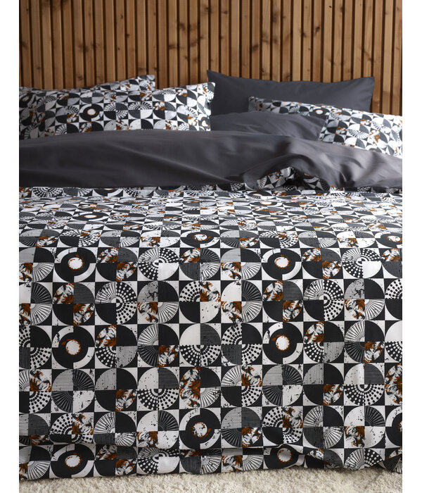 De Witte Lietaer dekbedovertrekset Division forged iron 180TC