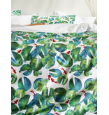 De Witte Lietaer dekbedovertrekset Puddle jolly green 180TC