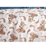 De Witte Lietaer dekbedovertrekset Sybil Moroccan blue 180TC