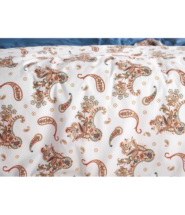De Witte Lietaer dekbedovertrekset Sybil Moroccan blue 180TC
