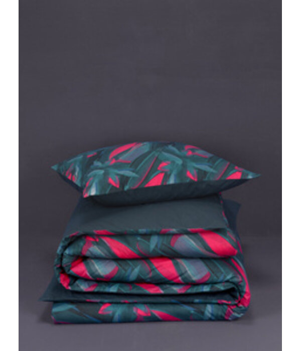 De Witte Lietaer dekbedovertrekset Rosalyn atlantic deep 180TC